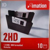 IBM formatted Diskette 2 HD imation 1.44 MB Nordrhein-Westfalen - Merzenich Vorschau