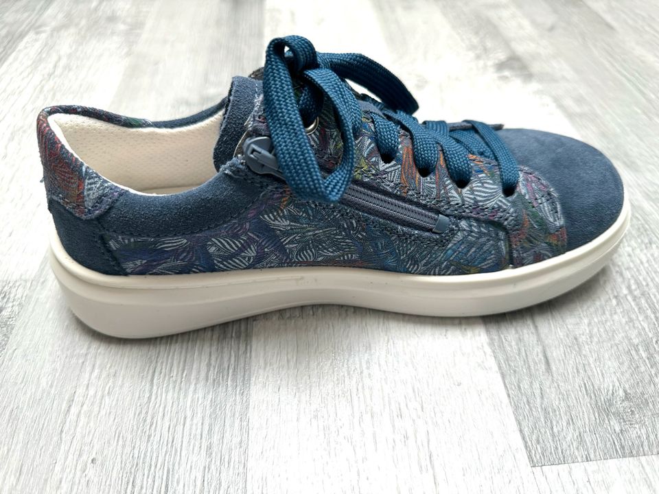 ❤️ NEU & OVP Superfit Sneaker 31 Turn-Schuhe Mädchen blaue in Brühl