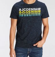 AJC T-Shirt mit modischem Logoprint  Marine L (52/54) Bielefeld - Bielefeld (Innenstadt) Vorschau