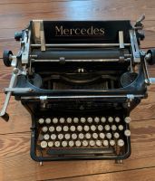 Schreibmaschine alt, mit neuemFarbband!,Mercedes aus Zella-Mehlis Baden-Württemberg - Rottweil Vorschau