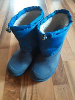 ❤ Stiefel Thermostiefel Schneestiefel Winterstiefel Boots 34 blau Hessen - Poppenhausen Vorschau