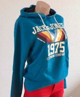 JACK & JONES KAPUZENPULLI M hoodie vintage y2k retro Blau langarm Baden-Württemberg - Aichtal Vorschau