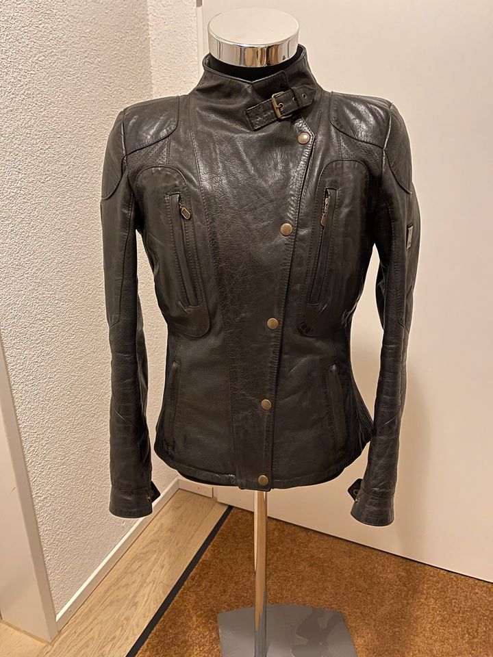 Belstaff Damen Lederjacke schwarz in Lottstetten