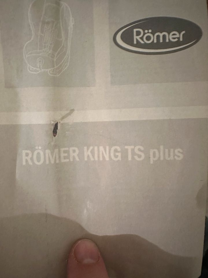 Römer King TS Plus Kindersitz in Kaiserslautern