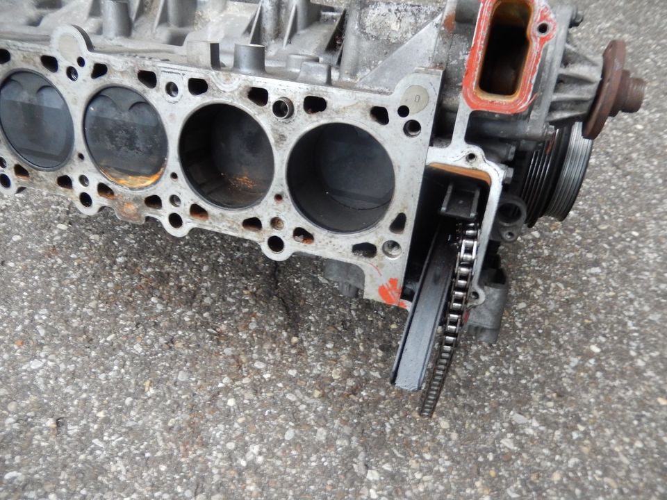 BMW E46 320i E39 320i Motor Motorblock Block 206S3 M52 150PS in Neuburg a.d. Donau