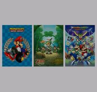 My Nintendo Store GBA Poster Set GameBoy Advance SuperMario Zelda Nordrhein-Westfalen - Oberhausen Vorschau