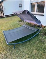 Doppel Sonnenliege Garten Daybed grau Sonnenschutz wetterfest Nordrhein-Westfalen - Ratingen Vorschau