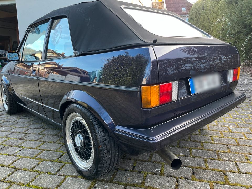 VW Golf 1 Cabrio G60 Fire & Ice H-Kennzeichen in Reichelsheim (Odenwald)