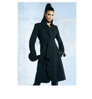 Trenchcoat Mantel Apart schwarz Gr. 32-34 XS NEU mit Etikett Nordfriesland - Neukirchen Vorschau