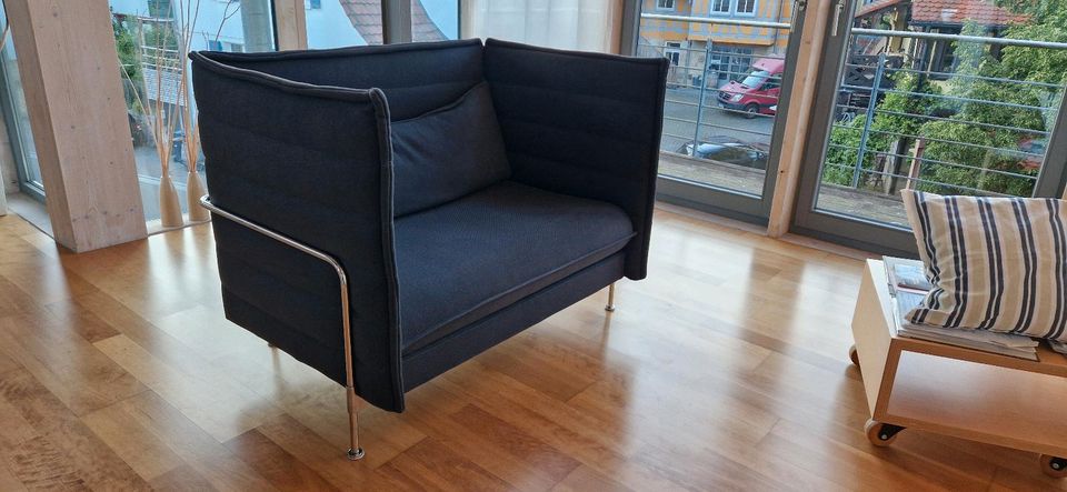 Vitra Alcove Lowback Love Seat Sofa 2 Sitzer gebraucht in Walddorfhäslach