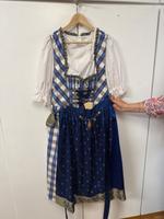 Sommer Dirndl, Baumwolle, Bluse und Schürze, Größe 44 Bayern - Gablingen Vorschau