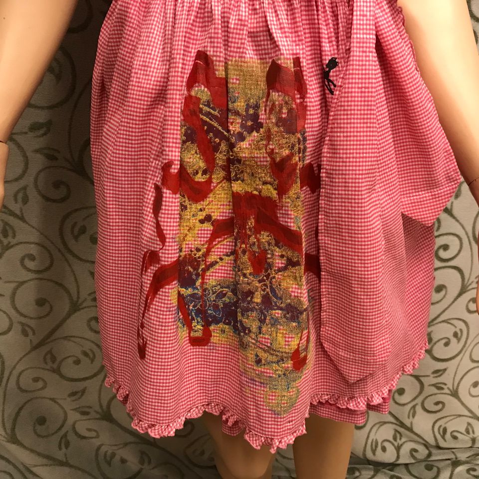 KRÜGER MADL Damen Dirndl Kleid Bluse Gr. 34 Mädchen Schürze in Kelheim