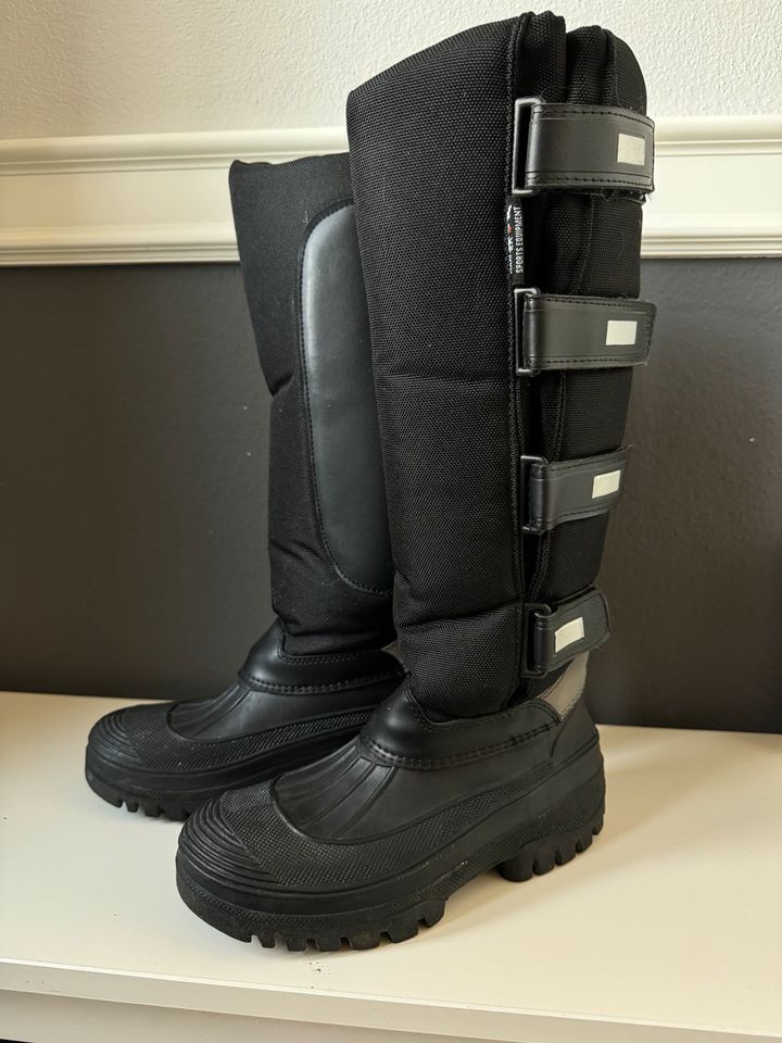 HKM Thermo Reitstiefel Gr.37, schwarz in Belsch