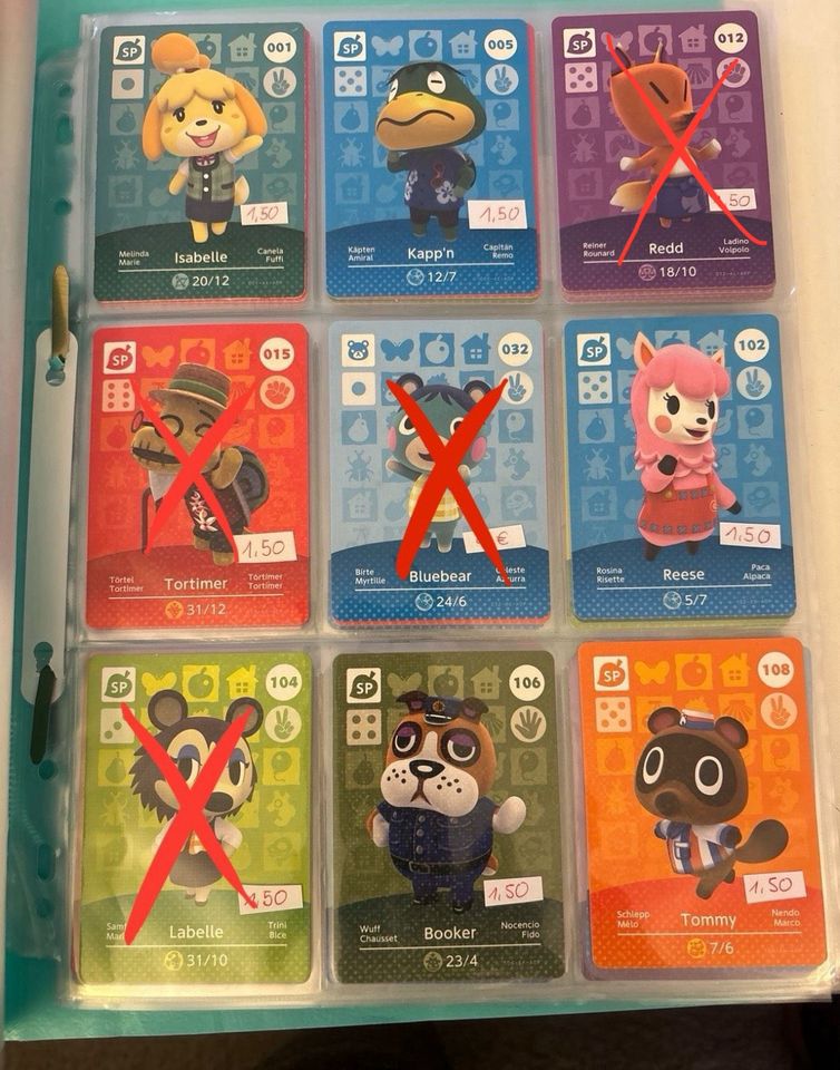 Animal Crossing Amiibo Karten: Serie 1-5, Womo in Berlin