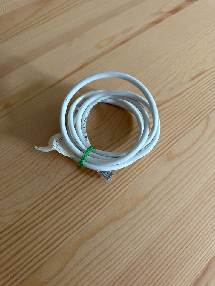 Kabel Ethernet Cat 5e, 1,5m in Berlin