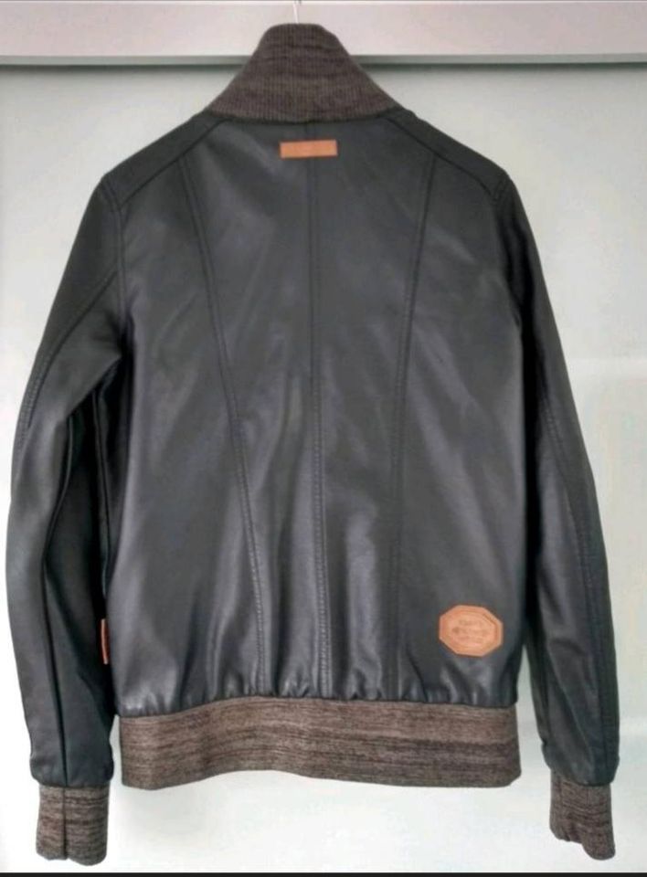 ⭐ Naketano Lederjacke Gr. S neuwertig schwarz 164 170 176! in Weisendorf