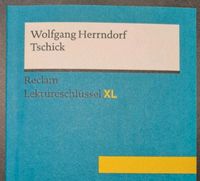 TSCHICK Lektüreschlüssel XL Reclam Berlin - Pankow Vorschau