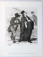 HONORÉ DAUMIER* LITHOGRAPHIE * JUSTIZ Hessen - Baunatal Vorschau