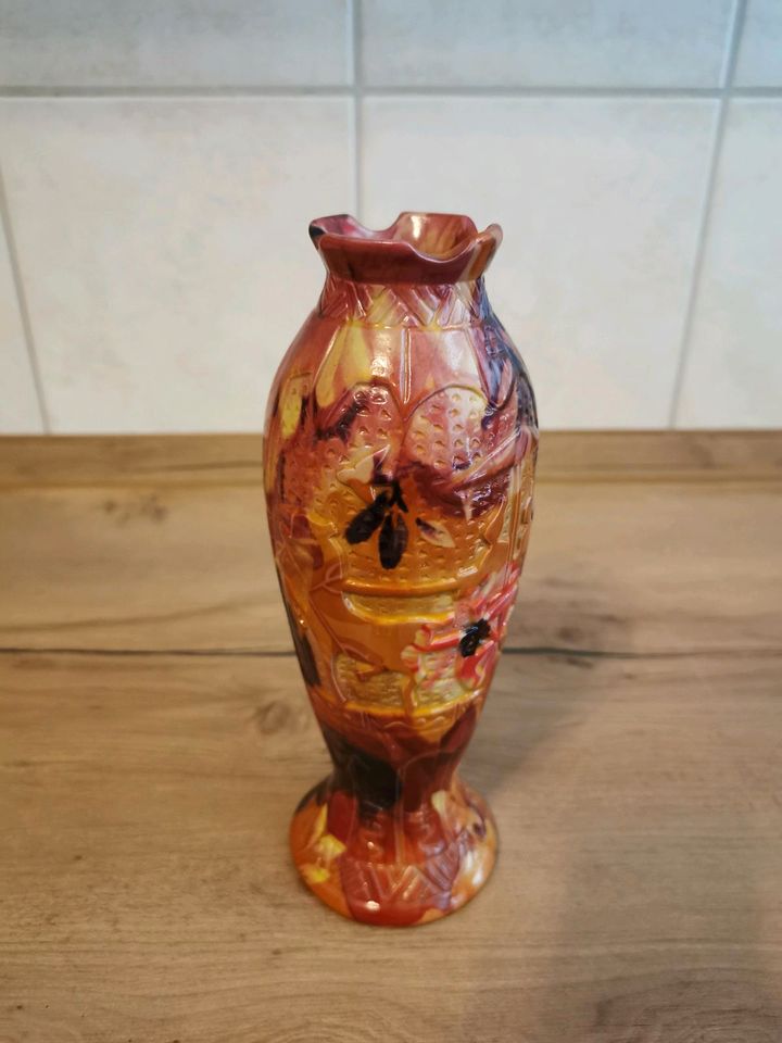 Chinesische Vase, Blumenvase, neu, farbenfroh in Berlin