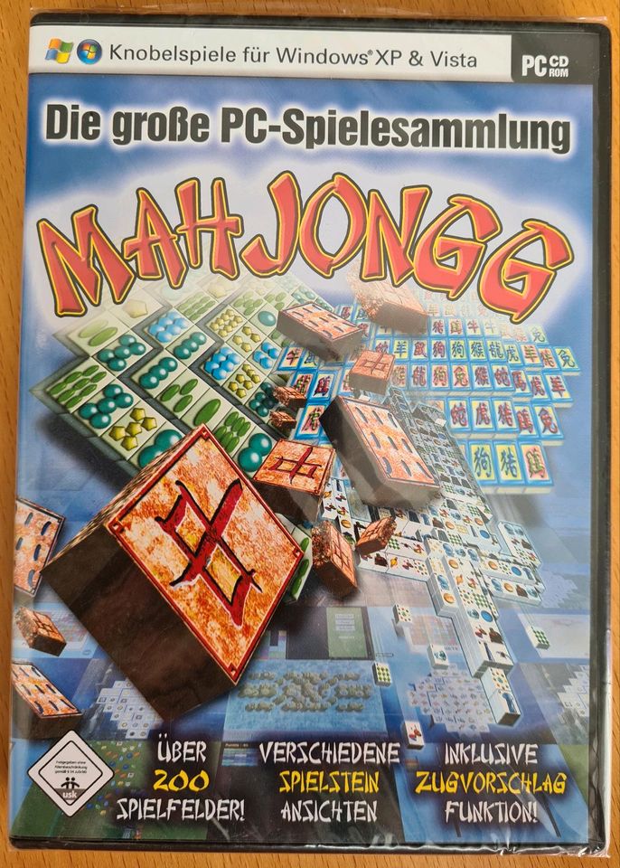 PC Spielesammlung MAH JONGG "NEU + Originalverpackt" in Hainburg