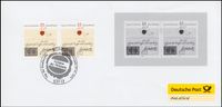 DPAG 2009 Eichstaett Brief, Deutsche Post Jahresgabe, Briefmarken Hessen - Marburg Vorschau