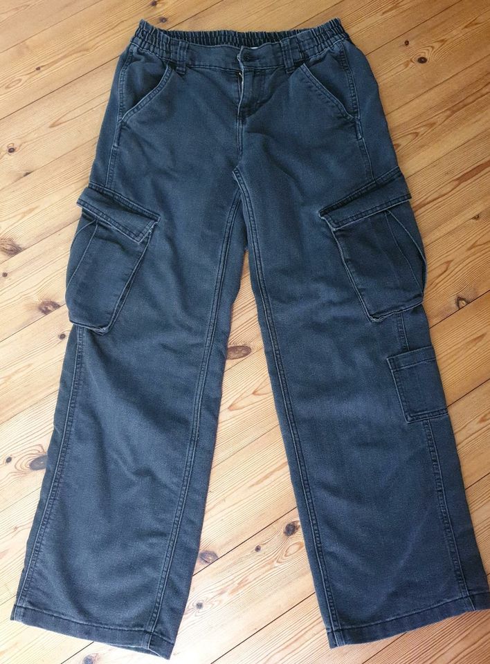 Jeans Wid leg Cargohose Gr. 36 H&m in Lychen