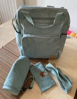 Lässig Wickelrucksack/ Wickeltasche glam goldie mint Mitte - Wedding Vorschau