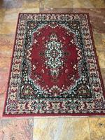 DDR Teppich Rot 165x120 Läufer Top Zustand Midcentury Requisiten Sachsen-Anhalt - Salzwedel Vorschau