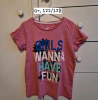 T-Shirt, Tshirt,  Gr. 122/128, pink mit Print Nordrhein-Westfalen - Ahlen Vorschau