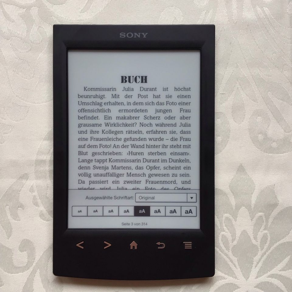 Sony eBook Reader PRS-T2 in Schwarz, viele eBooks, Super Zustand! in Kiel