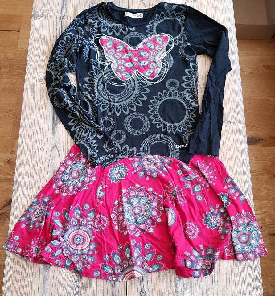 Kleid Desigual schwarz/rosa Schmetterlinge und Blumen 156/164 in  Baden-Württemberg - Karlsruhe | eBay Kleinanzeigen ist jetzt Kleinanzeigen