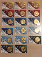 17 Medaillen Olympische Spiele Vancouver 2010 in Coincard Nordrhein-Westfalen - Versmold Vorschau