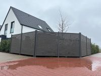 Zaun WPC Doppestab Holz Sichtschutz Montage Nordrhein-Westfalen - Gütersloh Vorschau