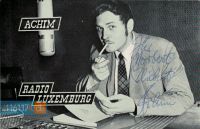 Autogrammkarte von Achim Graul von Radio Luxemburg RTL Bayern - Erbendorf Vorschau