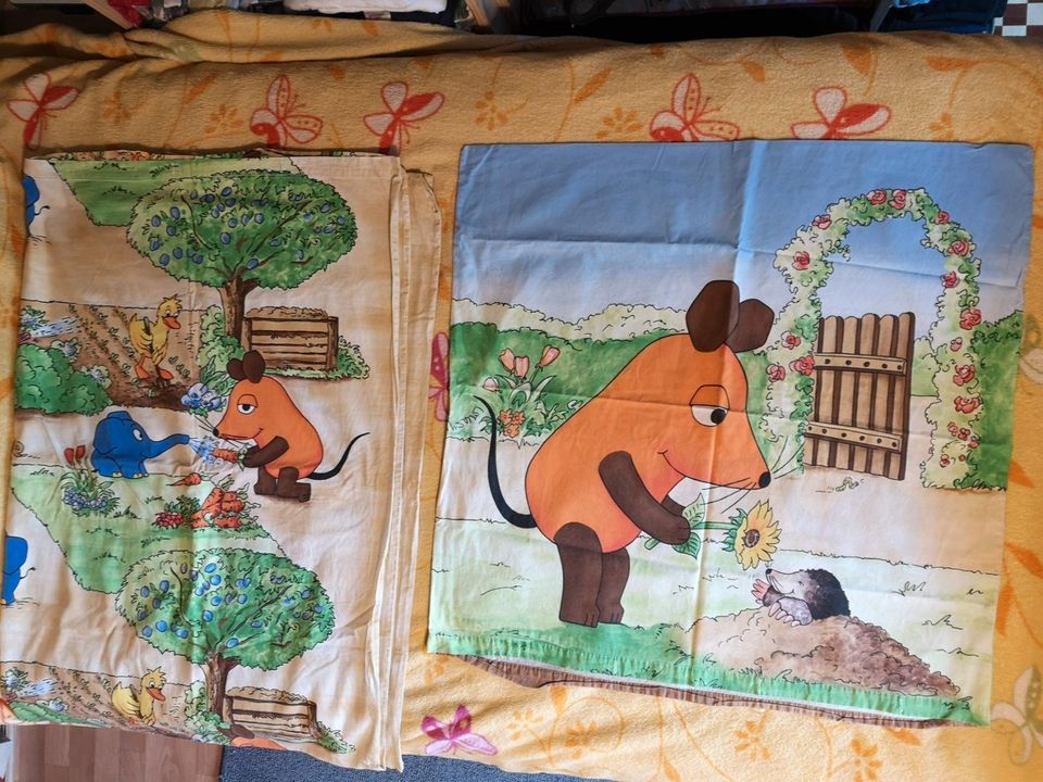 Kinderbettwäsche Maus und Elefant in Ottendorf-Okrilla