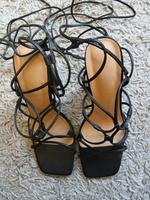 High Heels Schnürschuhe Absatz Pumps schwarz Schnürheels Sommer Niedersachsen - Lachendorf Vorschau