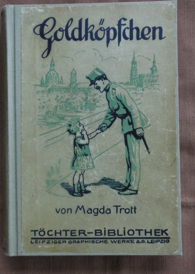 Altes Kinderbuch „Goldköpfchen“ (1928) in Woldegk