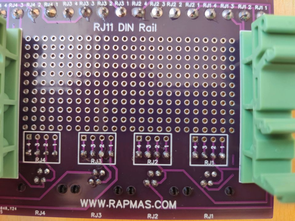 4xRJ11 2.54 Kopfzeile und Schraubklemmen DIN-Schiene DIN Rail in Rosenheim