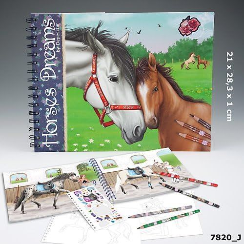 Malbuch: Horses Dreams 7820 - Depesche Pferde #NEU in Lügde