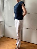 *Neu* Shirt mit Lochmuster Größe S in blau Thüringen - Weimar Vorschau