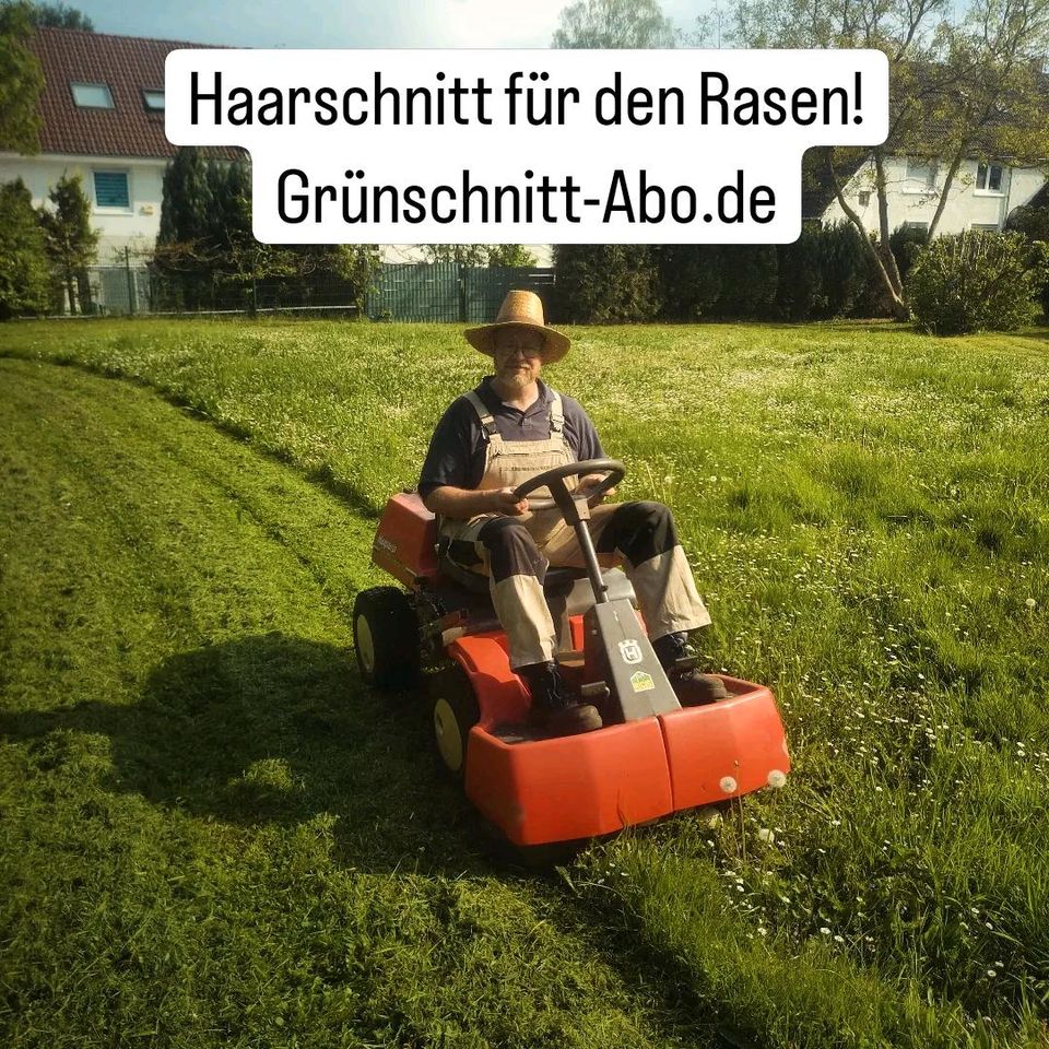 ✅ Rasenpflege Rasenschnitt Rasenmähen Wiesenpflege Hochgrassmähen in Dortmund