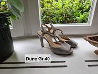 DUNE Pumps High Heels Plateau Pumps Gr.40 grau NP 149€ Schleswig-Holstein - Neumünster Vorschau