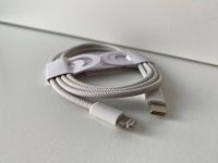 Neues USB-C Lightning Ladekabel für iPhones gewebtes Material Schleswig-Holstein - Harrislee Vorschau