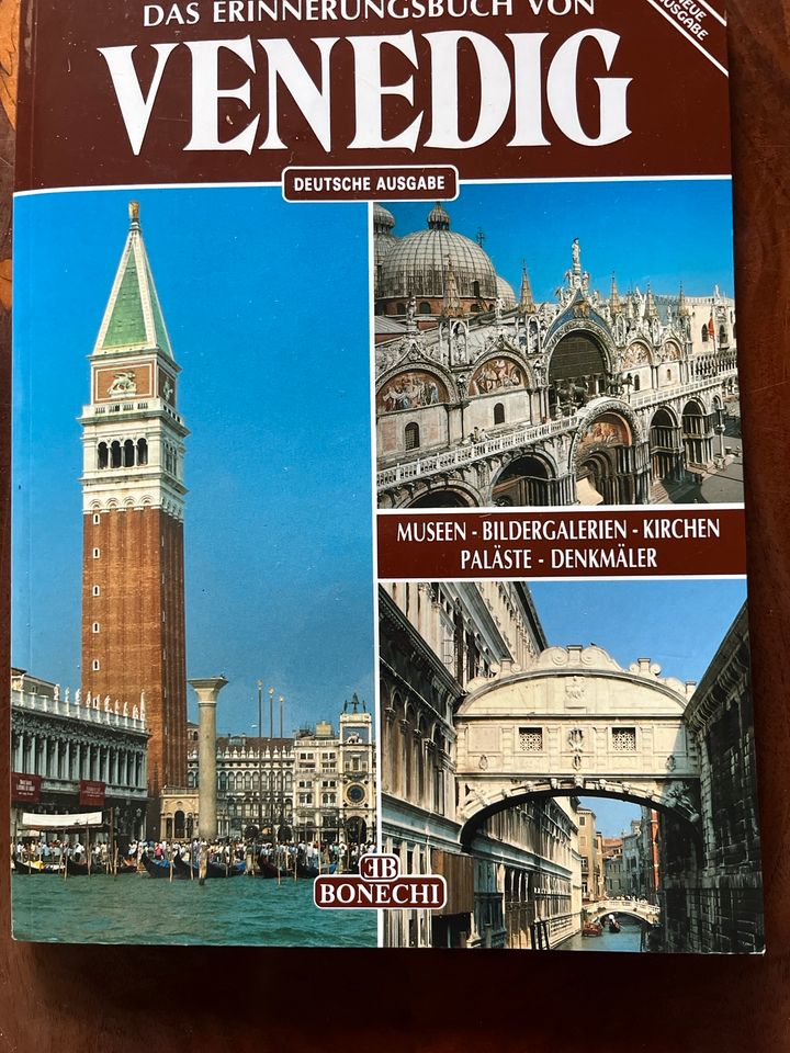 Erinnerungsbuch Venedig deutsche Ausgabe in Berlin