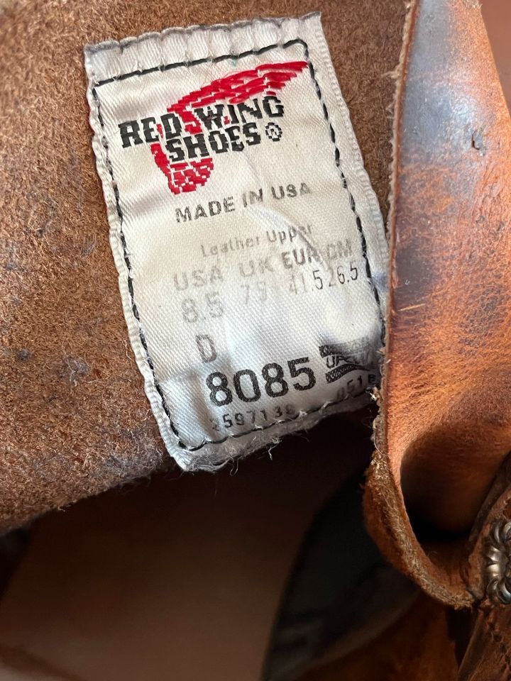 Red Wing Iron Ranger 8085 Boots Stiefel 41,5 in Bendfeld