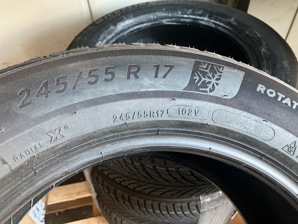 Winterreifen Michelin Pilot Alpin A5 245/55R17 102V NEU in Lichtenberg/Erzgebirge