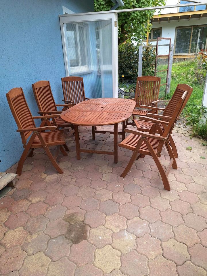 Gartenmöbel mit Sitzpolster in Hohberg