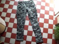 Denim Cargo-Jeans Gr. M, 38, grün camouflage Glitzer Perlen Italy Dortmund - Innenstadt-Ost Vorschau