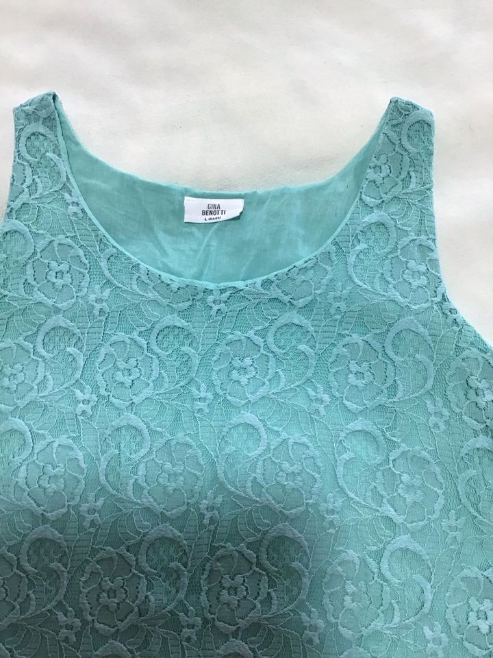 Top Shirt Spitze in mint Gr. L (44/46) von Gina Benotti in Garbsen