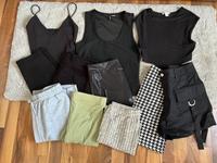 11 tlg Rock Shorts Top Body#Shein~H&M~Gr.M Hessen - Büdingen Vorschau